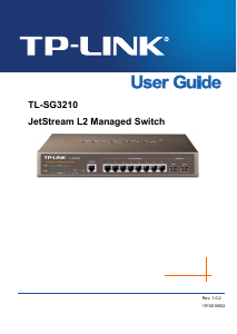 Handleiding TP-Link TL-SG3210 JetStream L2 Managed Switch