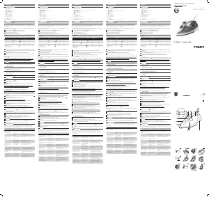 Manual Philips GC1436 Fier de călcat