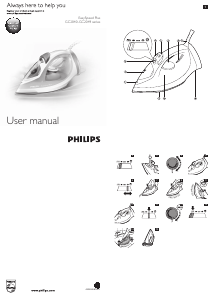 Manual Philips GC2045 Fier de călcat