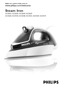 Panduan Philips GC2650 Setrika
