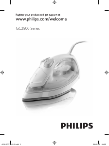 Rokasgrāmata Philips GC2810 Gludeklis