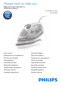 Наръчник Philips GC2965 Желязо