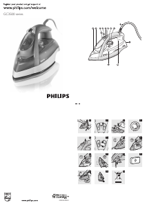 Manual de uso Philips GC3540 Plancha