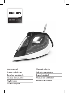 Brugsanvisning Philips GC3582 Strygejern