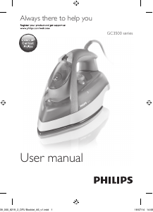 Használati útmutató Philips GC3591 Vasaló