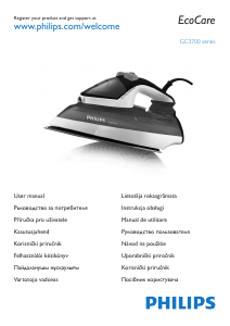 Návod Philips GC3730 EcoCare Žehlička