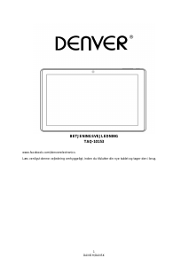Brugsanvisning Denver TAQ-10153 Tablet