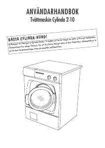 Bruksanvisning Cylinda 2-10 Tvättmaskin