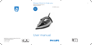 Manual Philips GC4885 Fier de călcat