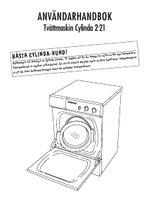Bruksanvisning Cylinda 2-21 Tvättmaskin