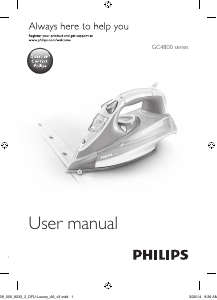 Handleiding Philips GC4891 Strijkijzer