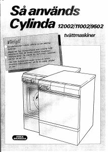 Bruksanvisning Cylinda 9502 Tvättmaskin