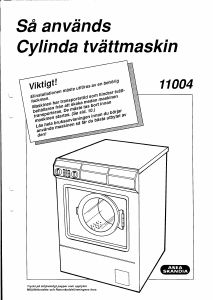 Bruksanvisning Cylinda 11004 Tvättmaskin