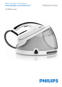 Brugsanvisning Philips GC8616 PerfectCare Aqua Strygejern