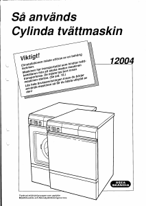 Bruksanvisning Cylinda 12004 Tvättmaskin