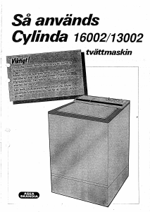 Bruksanvisning Cylinda 13002 Tvättmaskin