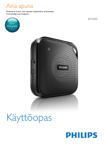 Käyttöohje Philips BT2500W Kaiutin