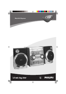 Manual Philips FW-C330 Stereo-set