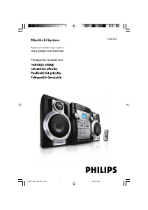 Manuál Philips FWC143 Stereo souprava