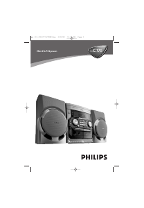 Manuál Philips FWC170 Stereo souprava