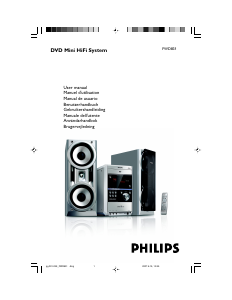 Bedienungsanleitung Philips FWD831 Stereoanlage
