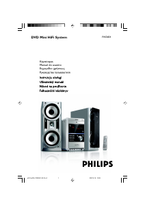 Käyttöohje Philips FWD831 Stereosetti