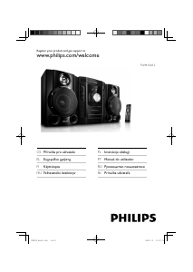 Manual Philips FWM15 Aparelho de som