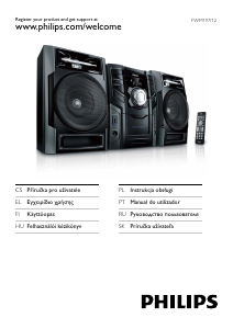 Manual Philips FWM197 Stereo-set