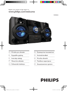 Manuál Philips FWM210 Stereo souprava