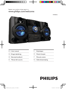 Bedienungsanleitung Philips FWM210 Stereoanlage