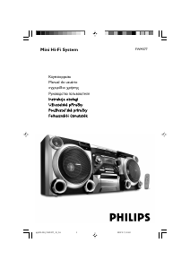 Használati útmutató Philips FWM37 Sztereóberendezés