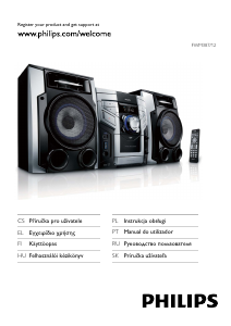 Návod Philips FWM387 Stereo súprava