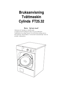 Bruksanvisning Cylinda FT 25.32 Tvättmaskin