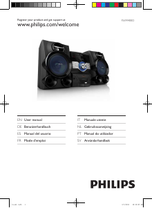 Handleiding Philips FWM400D Stereoset