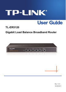 Handleiding TP-Link TL-ER5120 SafeStream Router