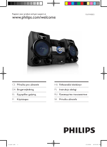Käyttöohje Philips FWM400D Stereosetti