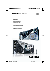 Manual de uso Philips FWM57 Set de estéreo