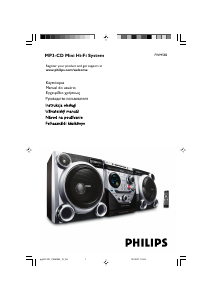 Manuál Philips FWM582 Stereo souprava