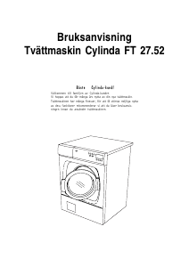 Bruksanvisning Cylinda FT 27.52 Tvättmaskin