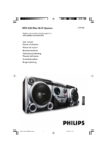 Manuale Philips FWM582 Stereo set