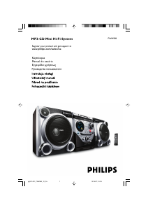 Manual Philips FWM582 Aparelho de som