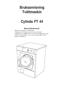 Bruksanvisning Cylinda FT 44 Tvättmaskin
