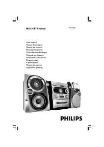 Käyttöohje Philips FWM730 Stereosetti