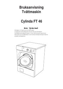 Bruksanvisning Cylinda FT 46 Tvättmaskin