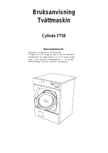 Bruksanvisning Cylinda FT 58 Tvättmaskin