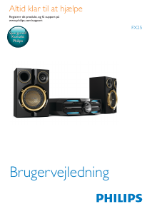 Brugsanvisning Philips FX25 Stereo sæt