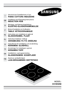 Brugsanvisning Samsung C61IDGNO/XEE Kogesektion