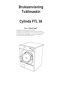 Bruksanvisning Cylinda FTL 56 Tvättmaskin