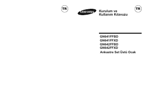 Kullanım kılavuzu Samsung GN641FFBD Ocak