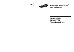 Manual Samsung GN642FFGD Placa